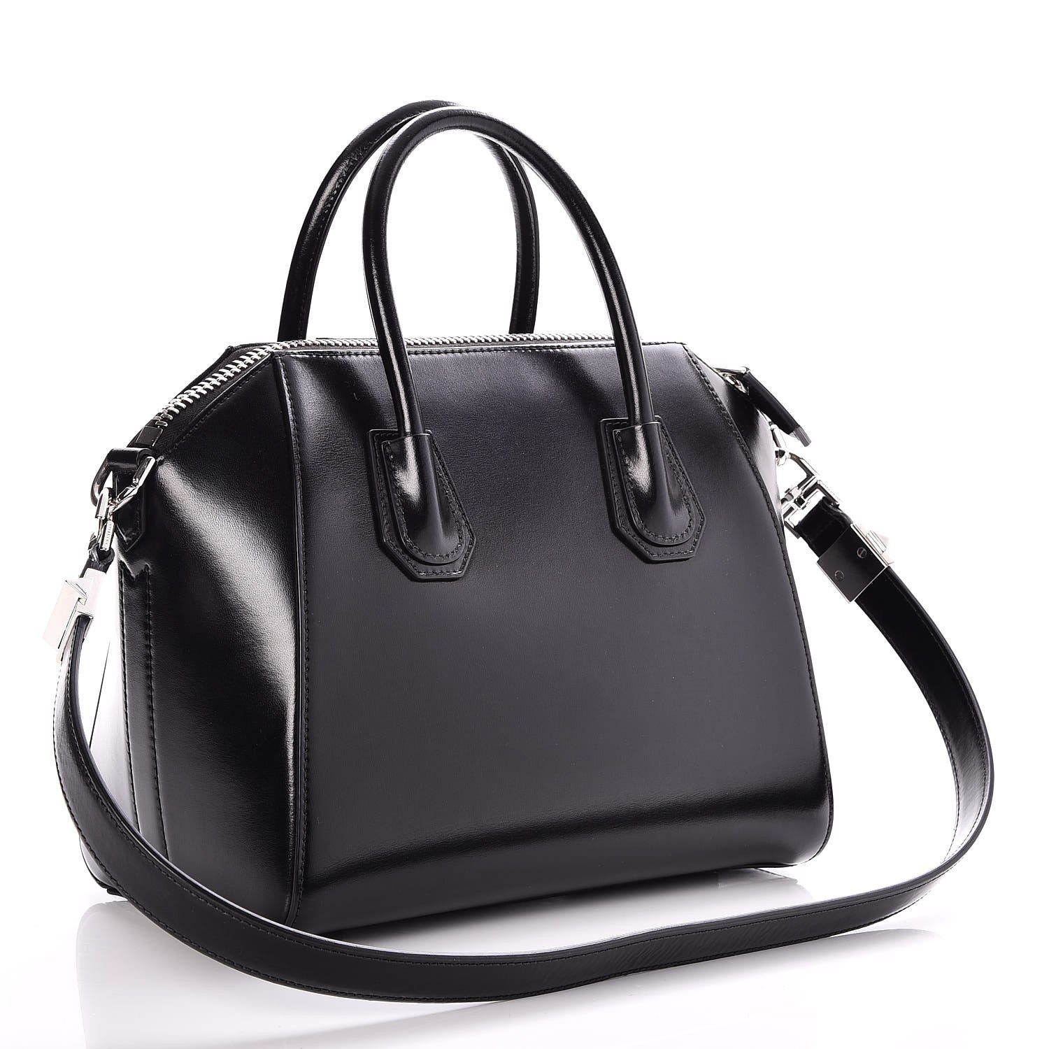 Givenchy Shiny Lord Calfskin Small Antigona Black 4 of 8