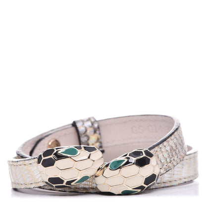 Bulgari Lizard Serpenti Forever Multi Coiled Bracelet S 1 of 7
