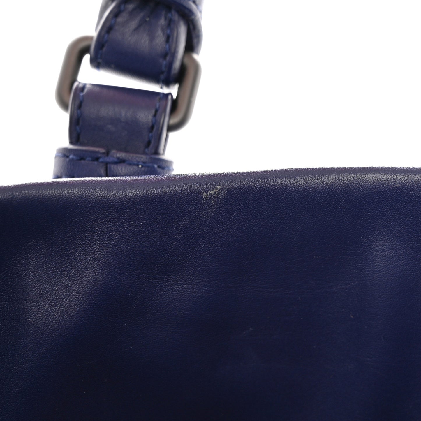 Nappa Intrecciato Medium Roma Tote Atlantic
