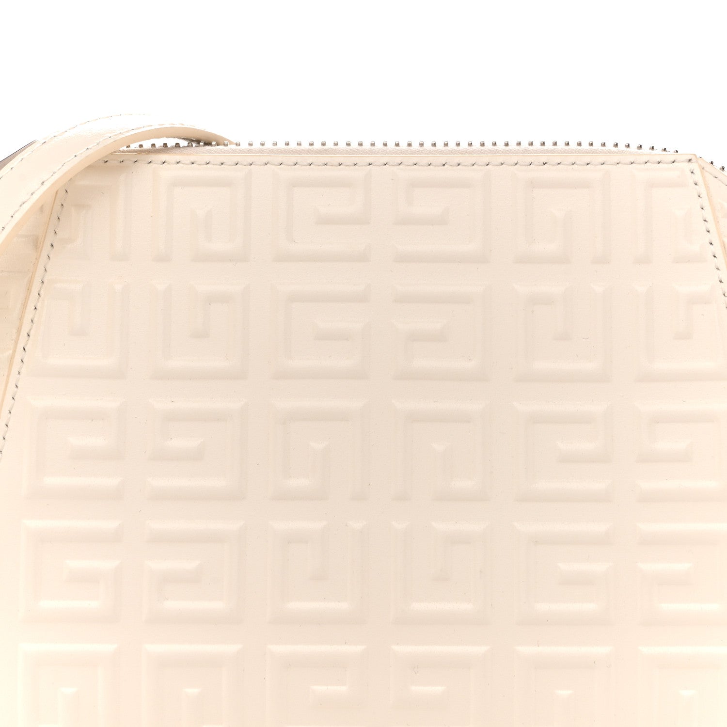 Givenchy Calfskin Logo Embossed XS Antigona 4G Ivory 8 of 14