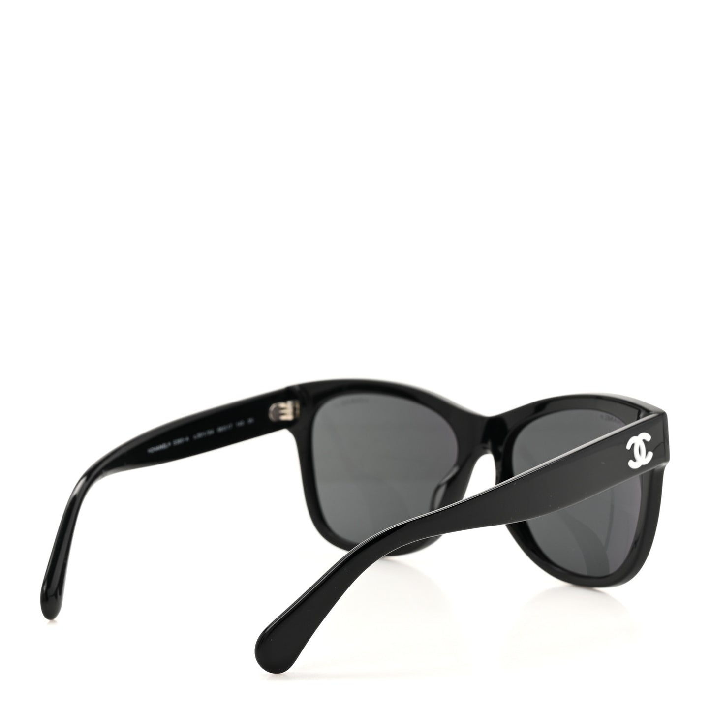 Acetate Polarized Square CC Sunglasses 5380 Black