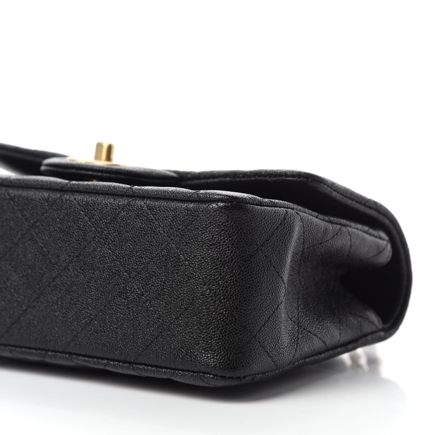 Chanel Caviar Quilted Mini Top Handle Rectangular Flap Black 7 of 11