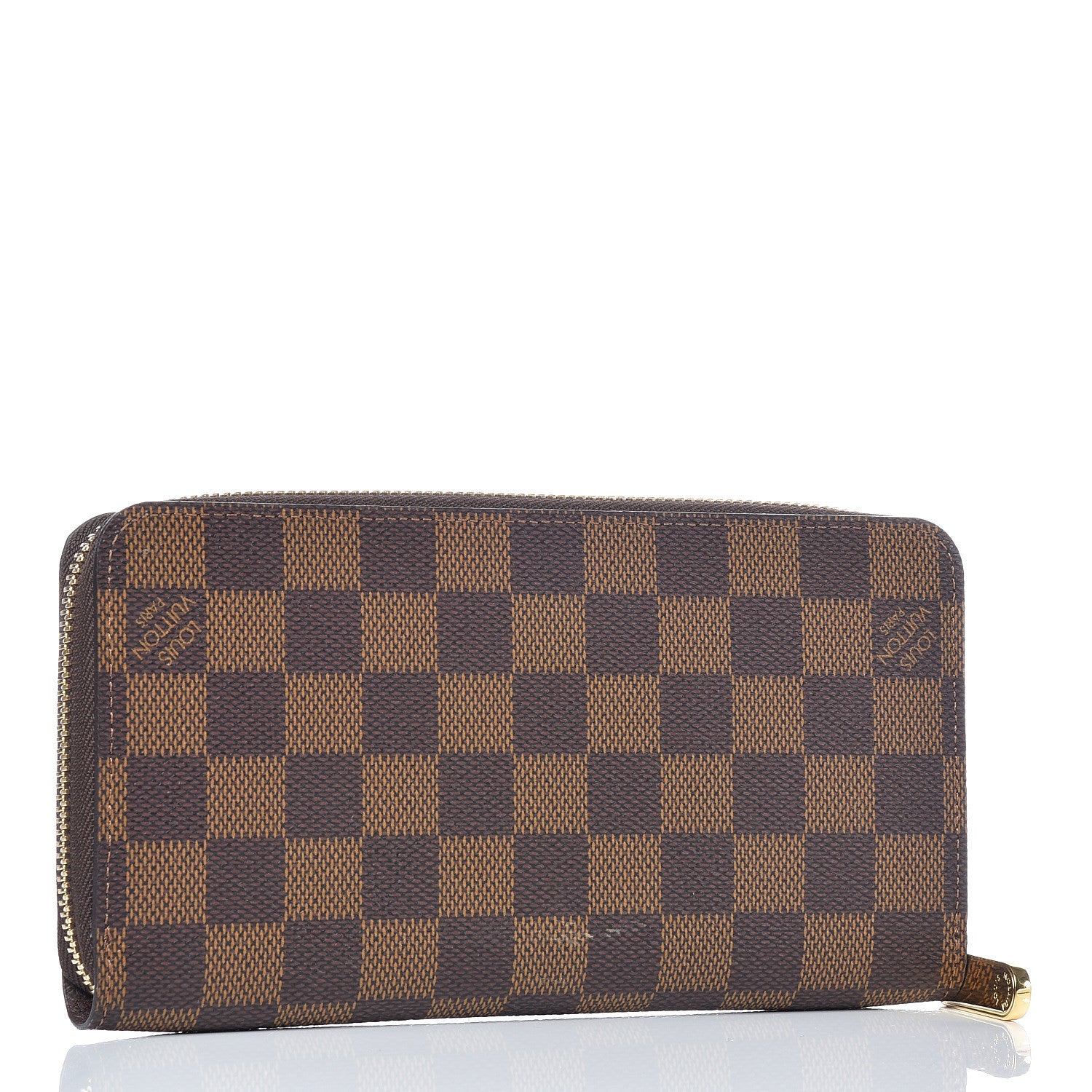 Louis Vuitton Damier Ebene Zippy Wallet 3 of 9