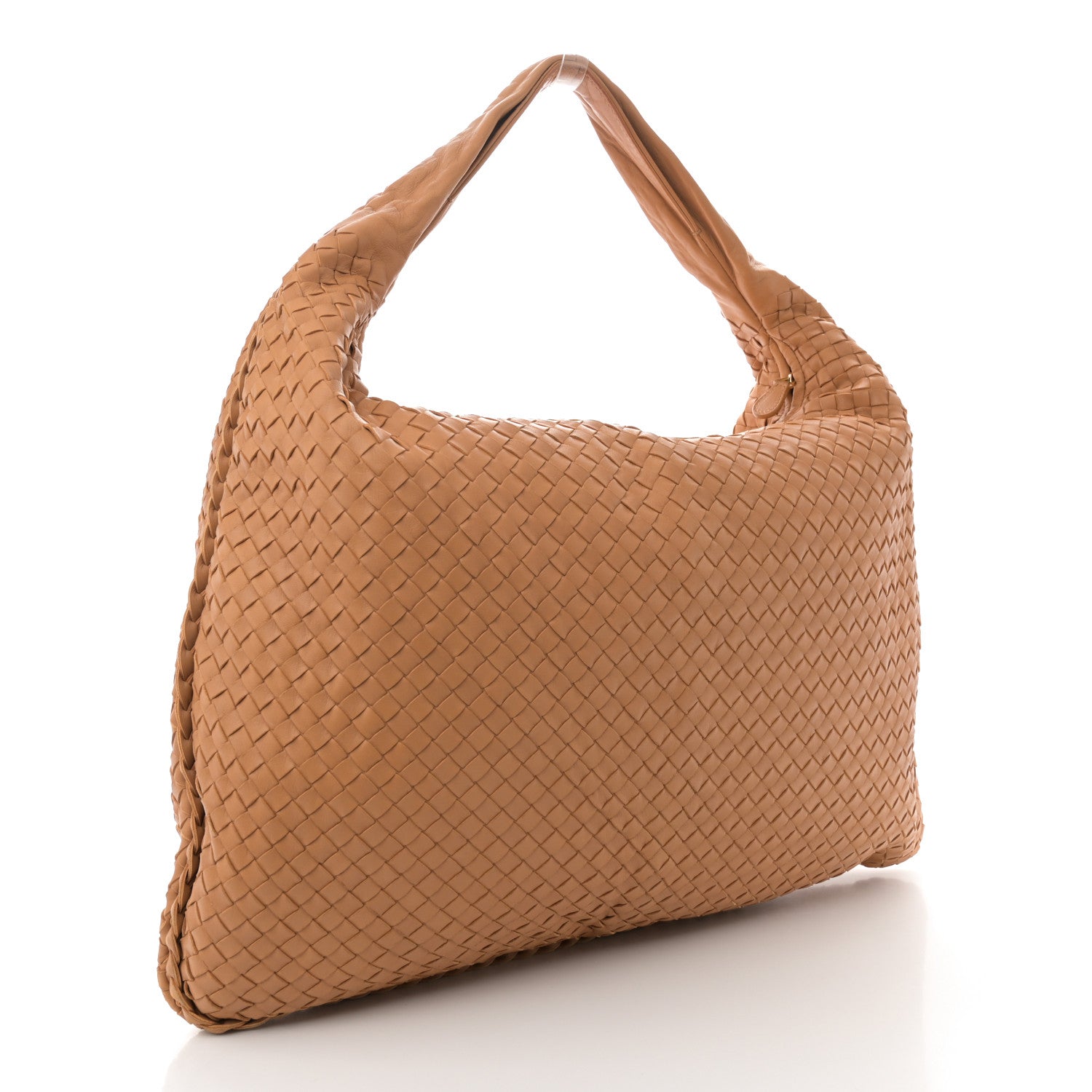 Bottega Veneta Nappa Intrecciato Maxi Veneta Hobo Noce 3 of 13