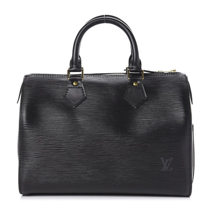 Louis Vuitton Epi Speedy 25 Black 1 of 12