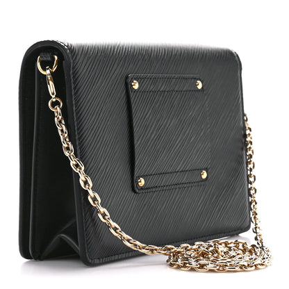 Louis Vuitton Epi Twist Belt Chain Wallet Black 3 of 10