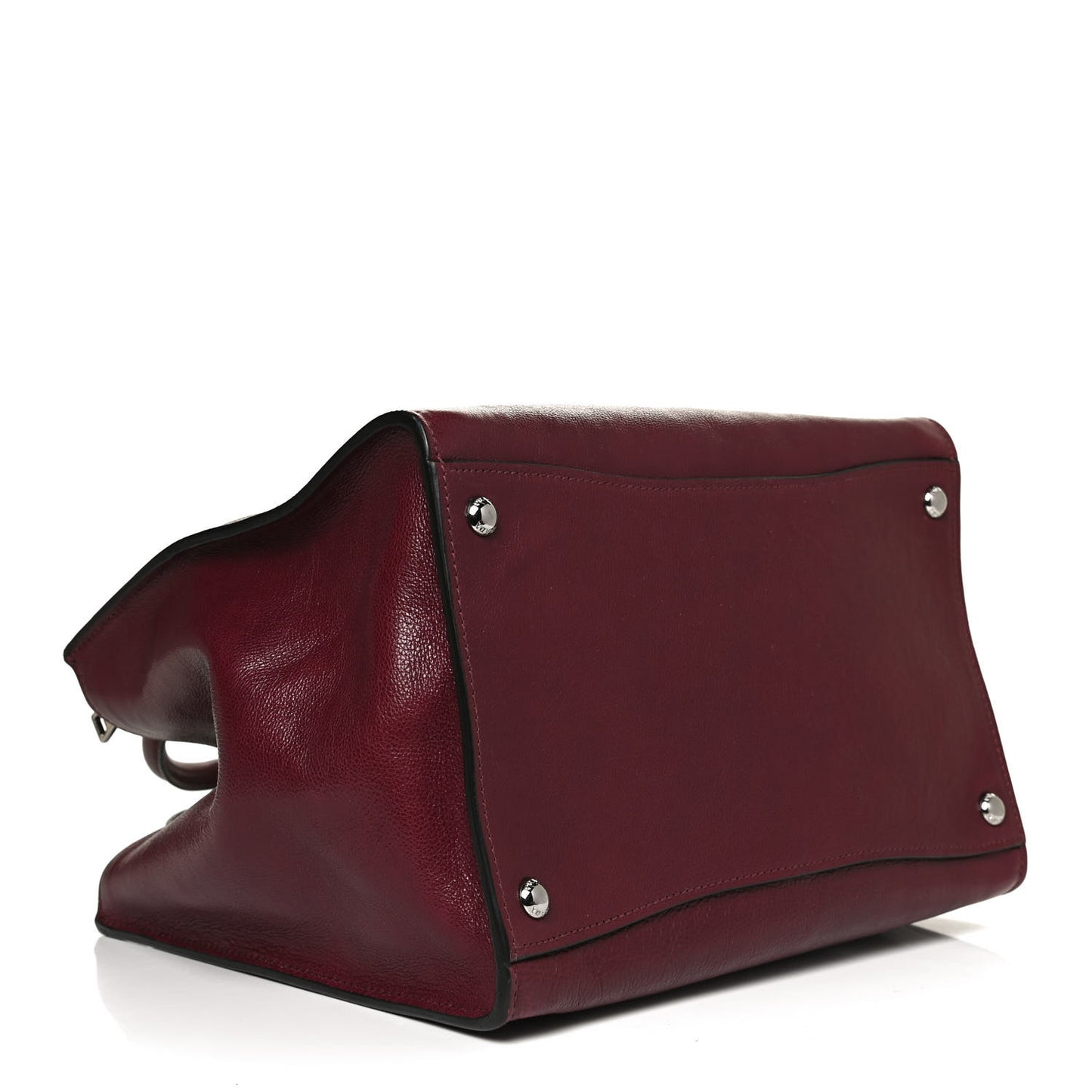 Glace Calf Twin Pocket Tote Ametista