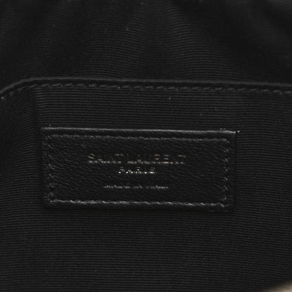 Saint Laurent Calfskin Matelasse Monogram Lou Camera Bag Marble Pink 6 of 10