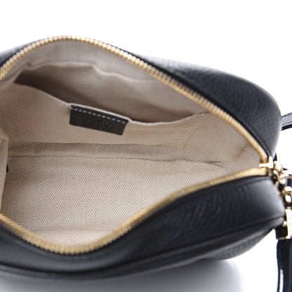 Gucci Pebbled Calfskin Small Soho Disco Bag Black 4 of 9