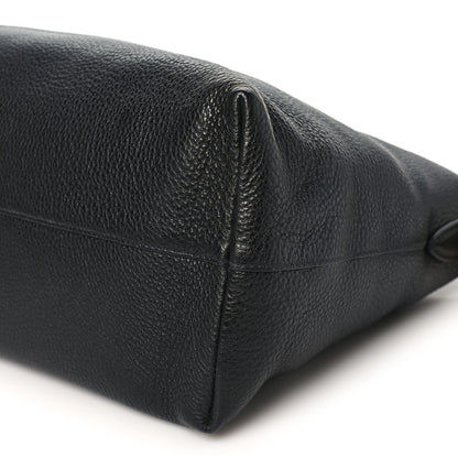 Prada Vitello Daino Tote Black 9 of 9