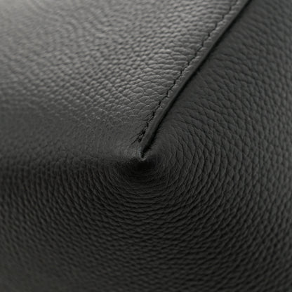 Burberry Grainy Calfskin Vintage Check Note Crossbody Bag Black 11 of 11