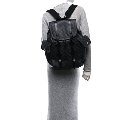 Louis Vuitton Damier Graphite Christopher Backpack 2 of 9