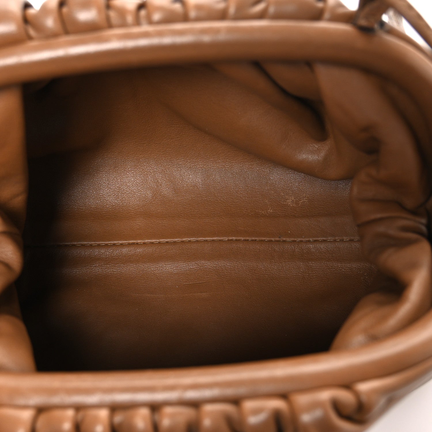 Bottega Veneta Butter Calfskin The Mini Pouch Camel 5 of 12