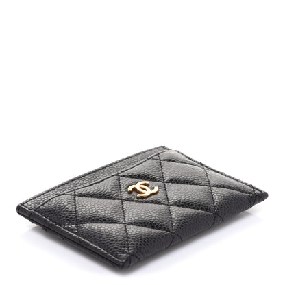 Chanel Caviar Quilted Card Holder Black 4 of 10