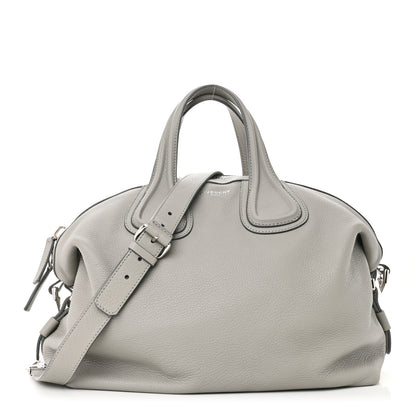 Givenchy Pebbled Calfskin Small Nightingale Pearl Grey 1 of 10