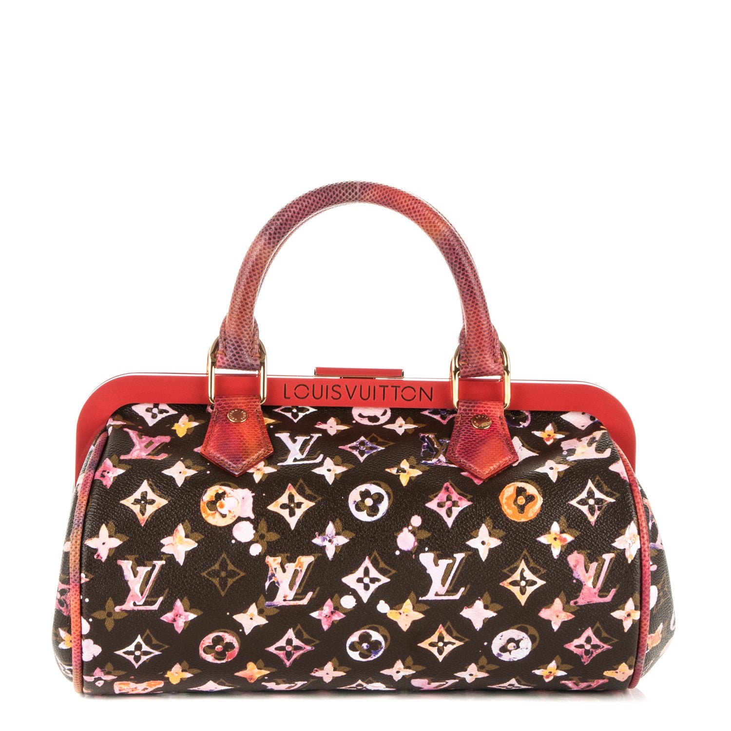 Louis Vuitton Watercolor Aquarelle Frame Papillon Brown 1 of 6