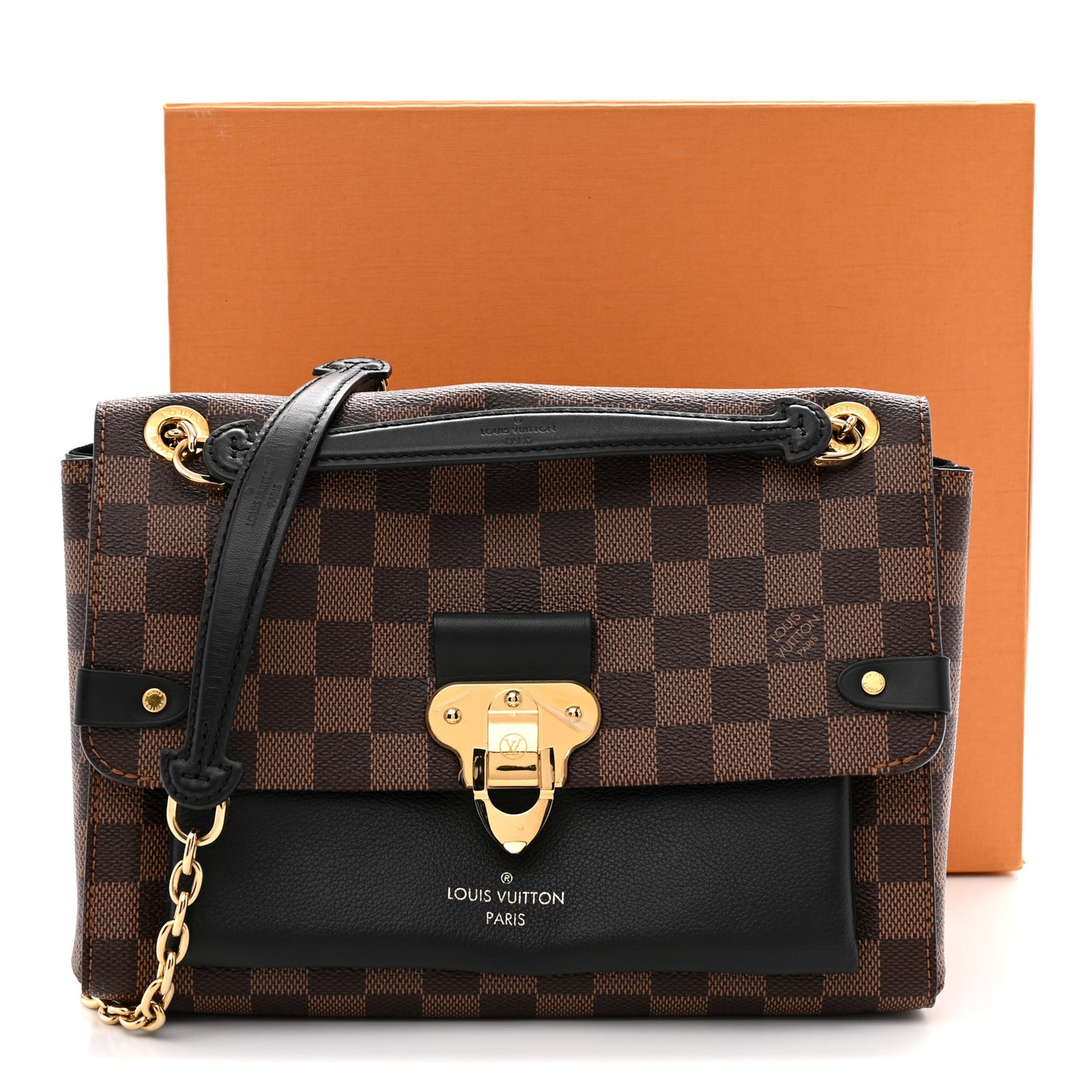 Damier Ebene Vavin PM Black