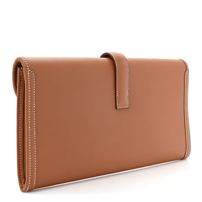 Hermes Swift Jige Elan 29 Clutch Gold 3 of 10