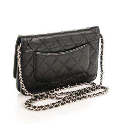 Chanel Caviar Quilted Wallet On Chain WOC Black 3 of 8