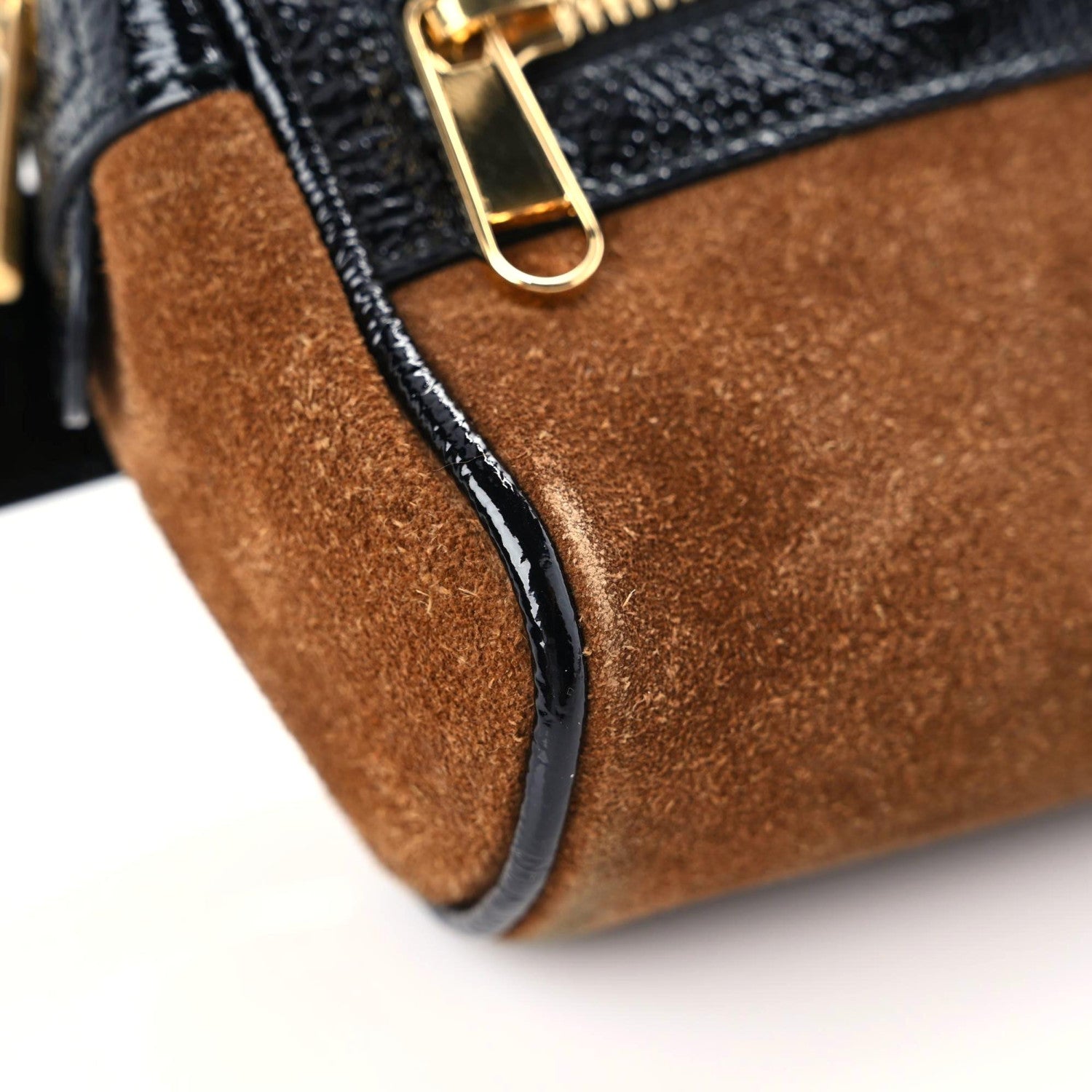 Gucci Suede Small Ophidia Belt Bag 75 30 Brown 8 of 11