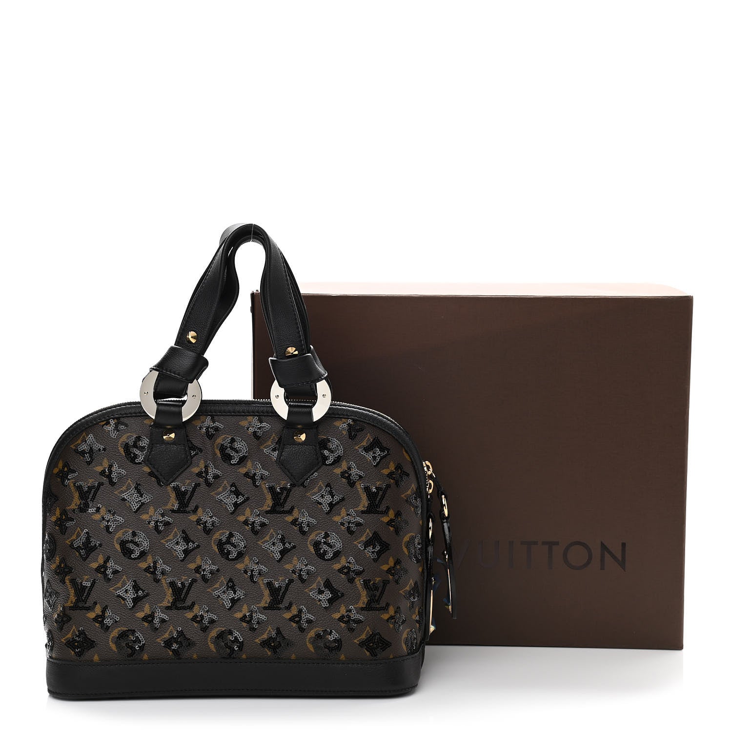 Louis Vuitton Monogram Sequins Eclipse Alma Black 11 of 11