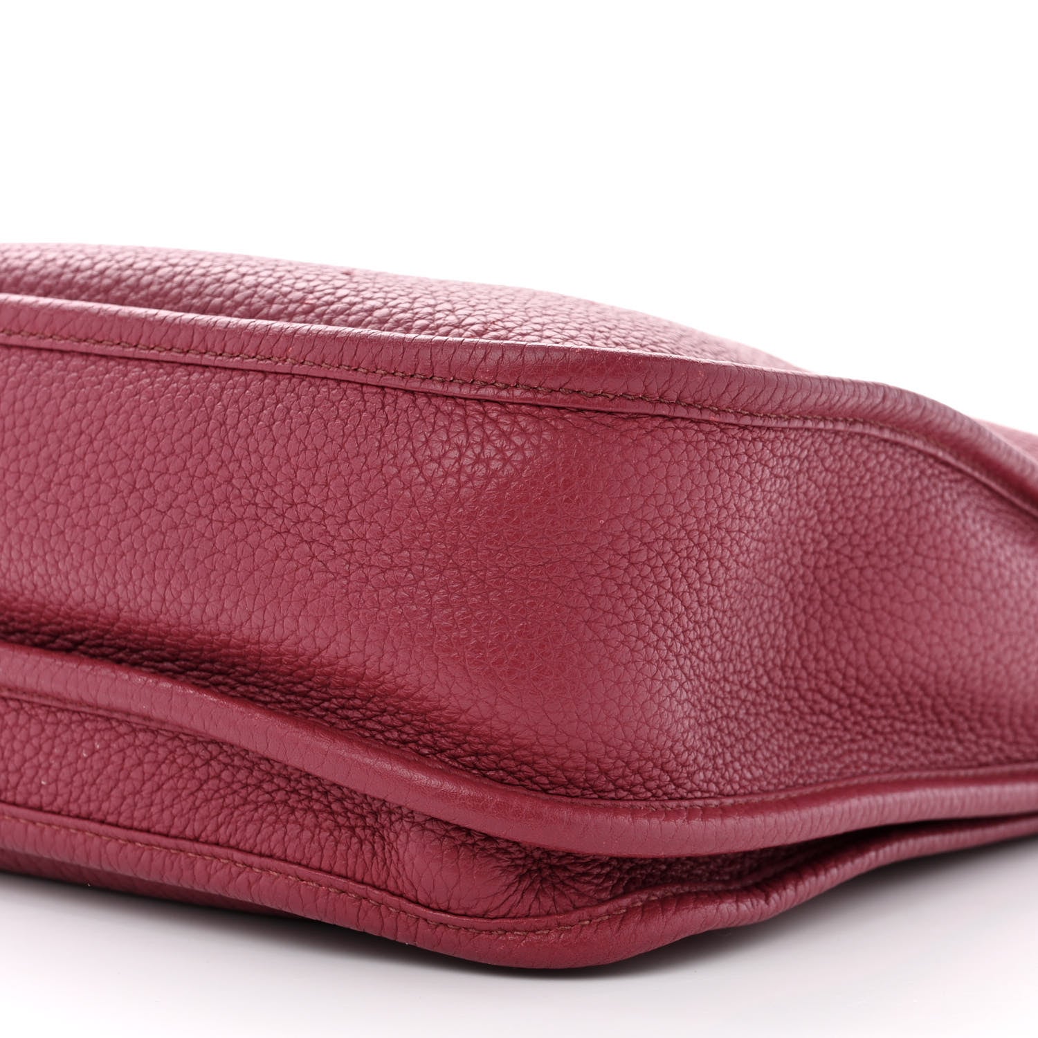 Hermes Taurillon Clemence Evelyne III PM Rubis 10 of 12