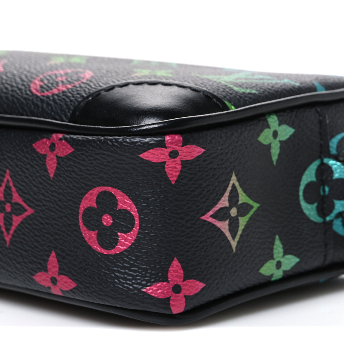 Monogram Iridescent Trocadero Wearable Wallet Black