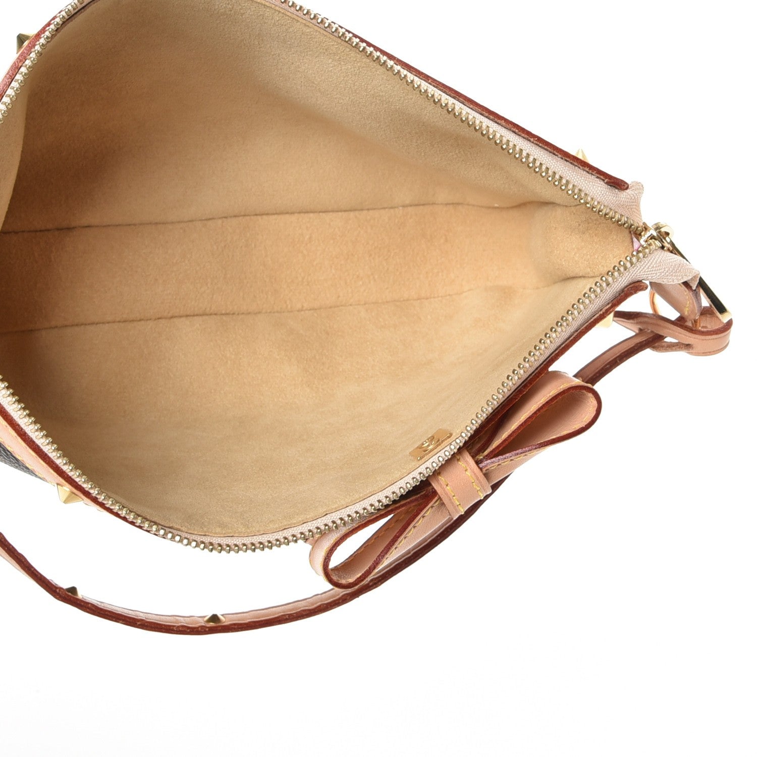 Louis Vuitton Monogram Cherry Blossom Pochette Accessories Brown 5 of 8