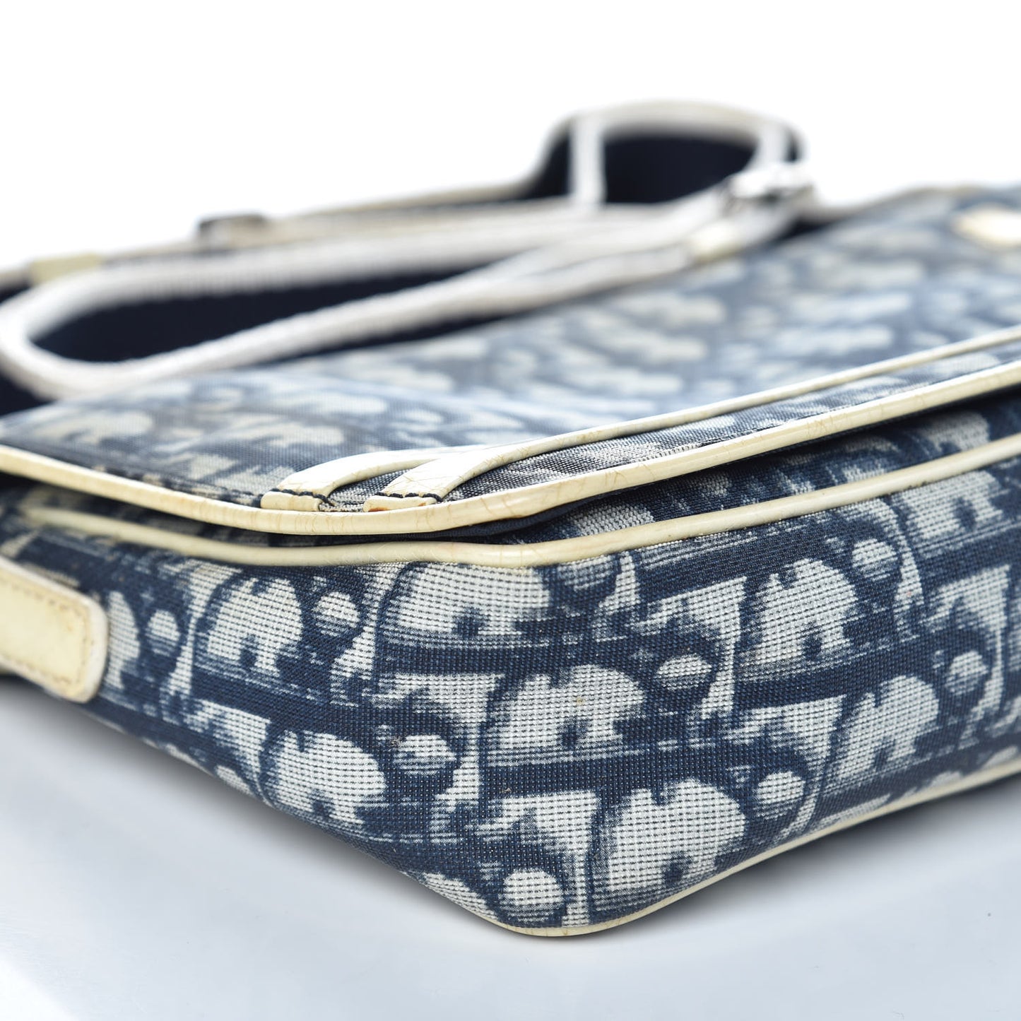 Monogram Messenger Bag Blue
