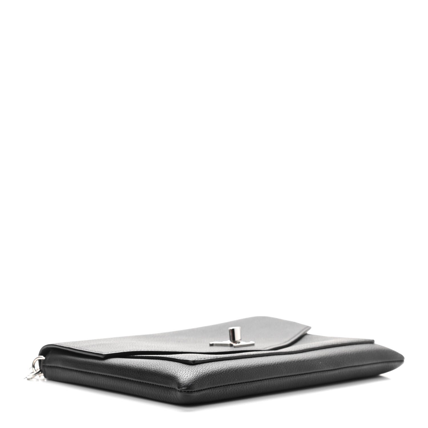 Louis Vuitton Soft Calfskin My Lockme Pochette Black 4 of 10