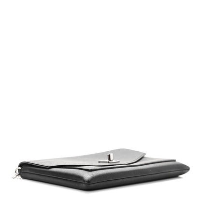Louis Vuitton Soft Calfskin My Lockme Pochette Black 4 of 10