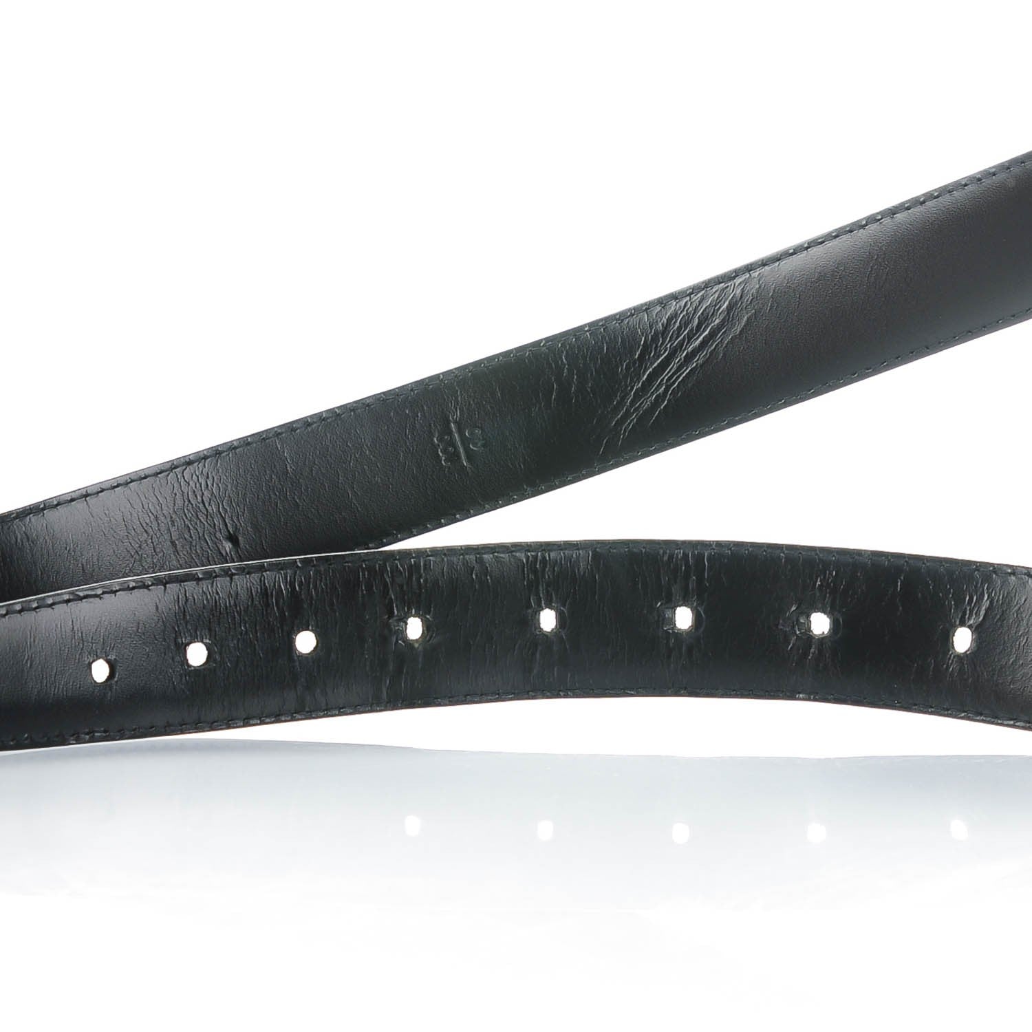 Louis Vuitton Epi Classique Belt 100 40 Black 6 of 7