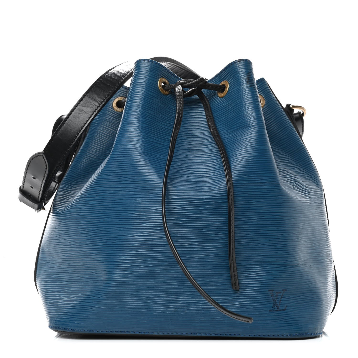 Louis Vuitton Epi Petit Bi-Color Noe Toledo Black 1 of 8