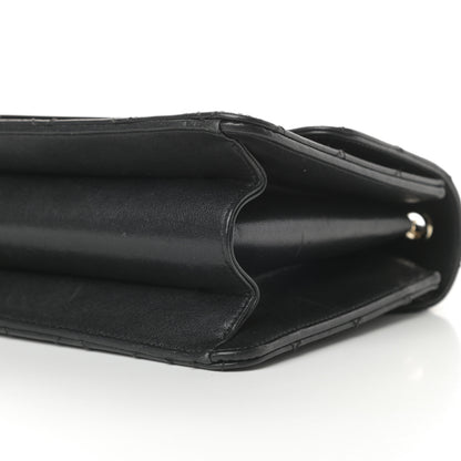 Chanel Sheepskin Quilted Beauty Lock Flap Black 10 of 13