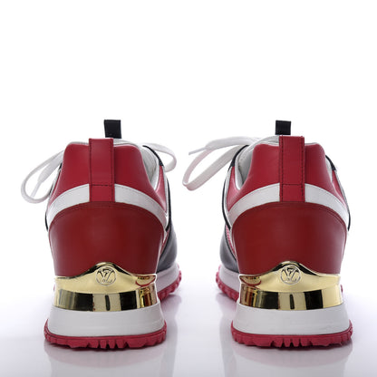 Louis Vuitton Calfskin Run Away Sneakers 36 Framboise Pink 6 of 9