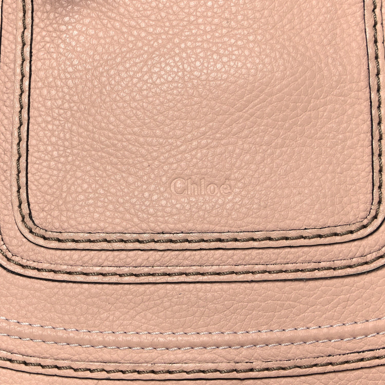 Chloe Calfskin Medium Marcie Satchel Pale Pink 8 of 18