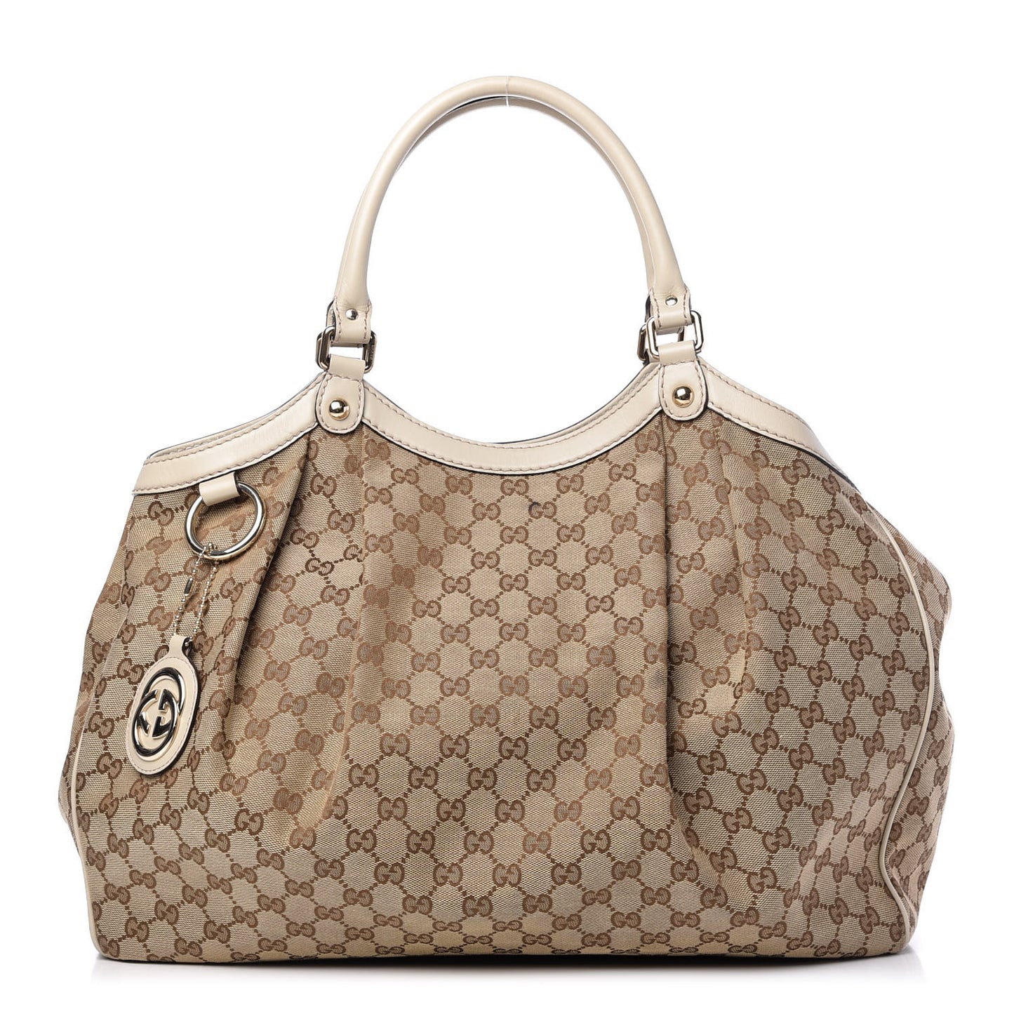 Monogram Large Sukey Tote Off White
