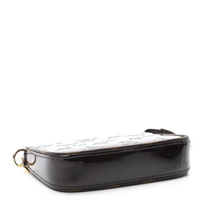 Louis Vuitton Vernis Monogram Mini Pochette Accessories Amarante 3 of 5