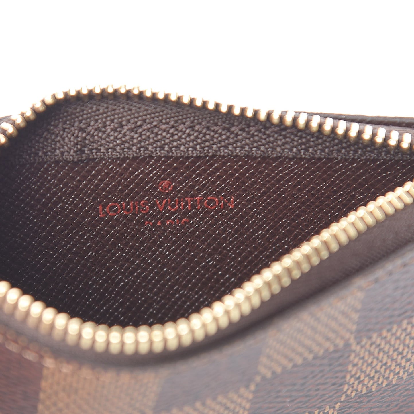 Damier Ebene Key Pouch