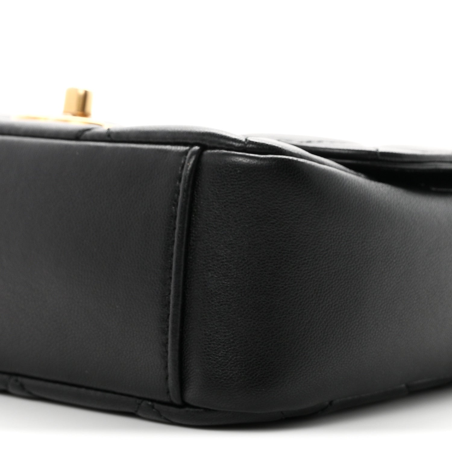 Chanel Lambskin Quilted Small CC Coin Flap Bag Black 9 of 9
