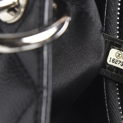 Chanel Caviar Quilted Grand Shopping Tote GST Black 7 of 13