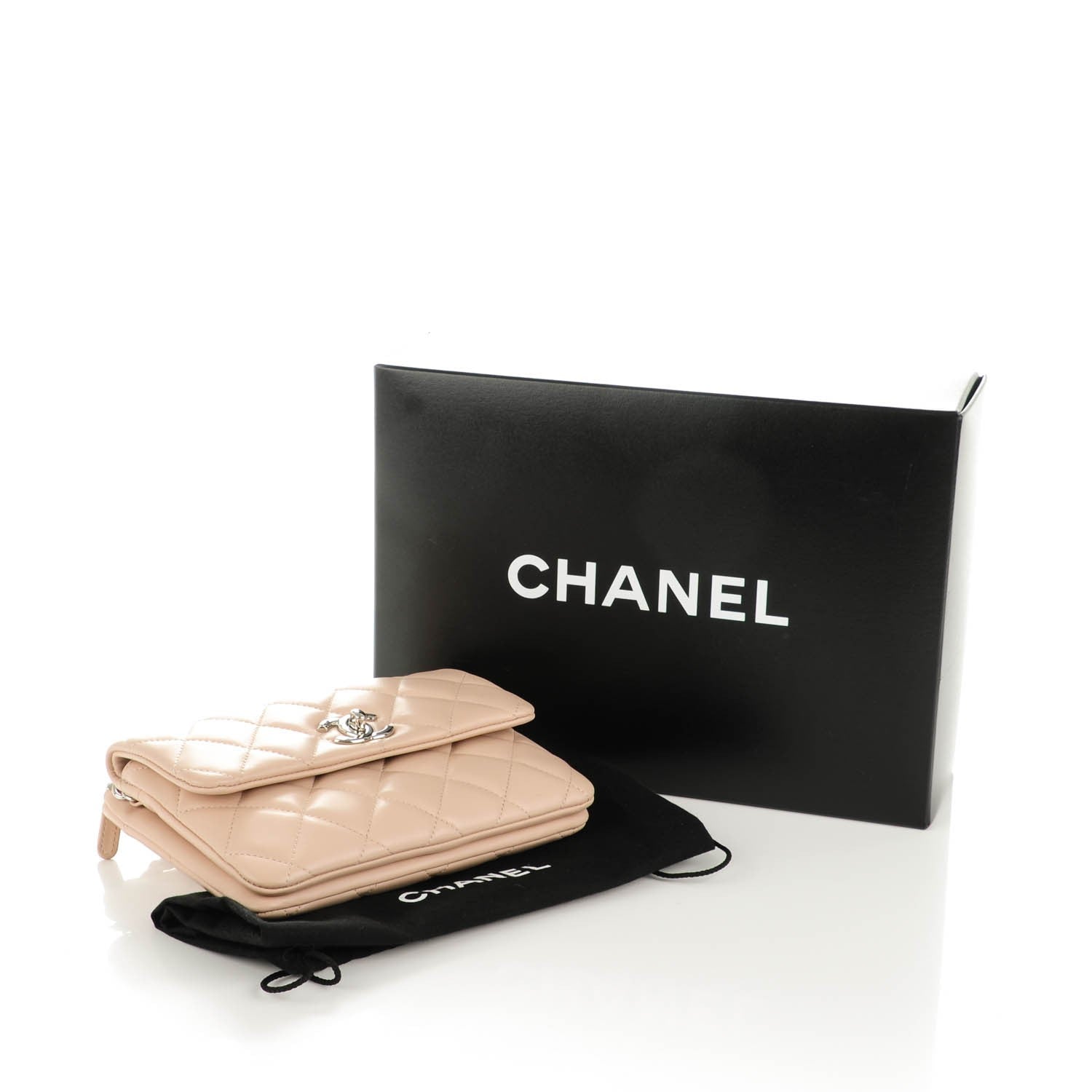 Chanel Lambskin Daily Zip Crossbody Light Pink 4 of 8