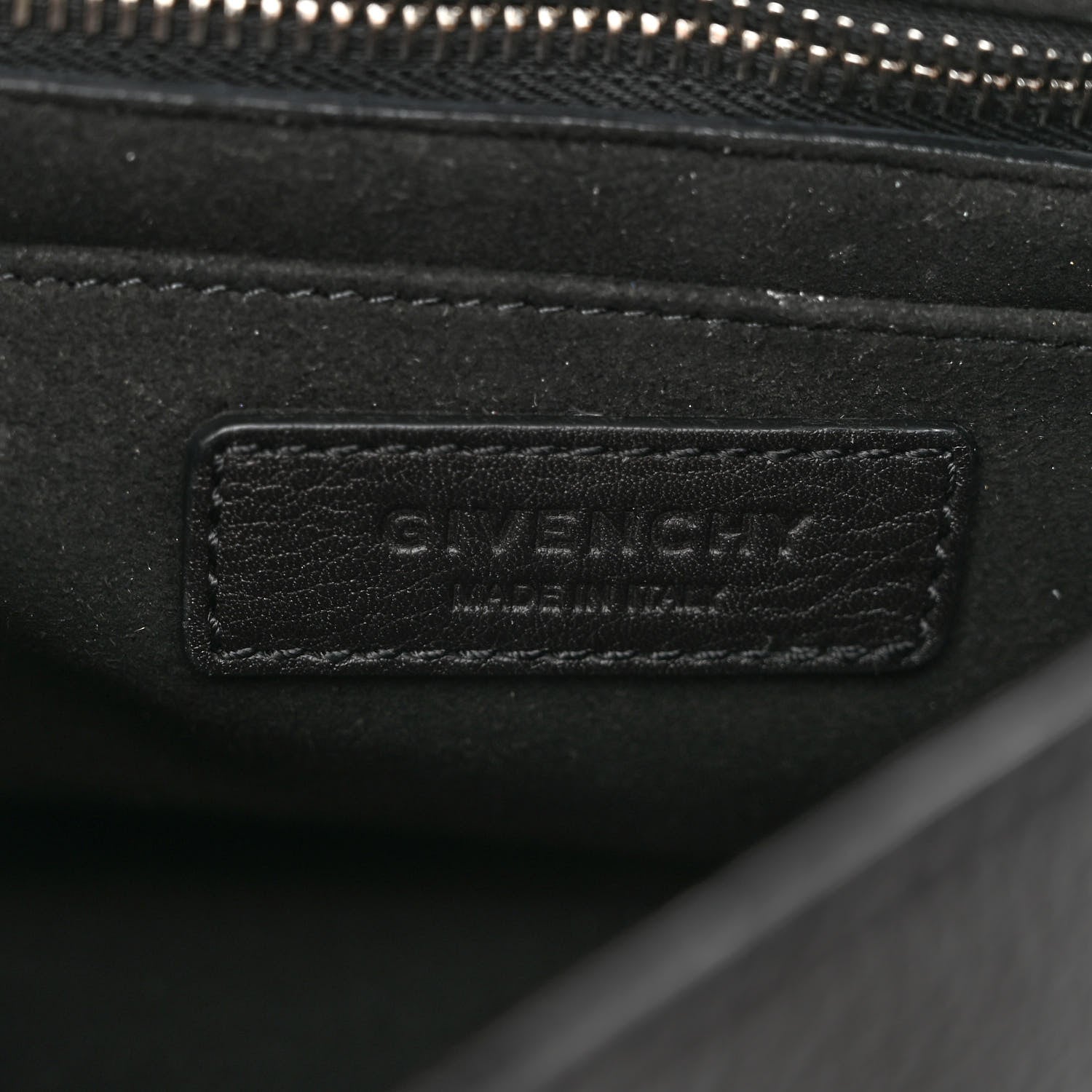 Givenchy Grained Calfskin Mini Shark Lock Satchel Black 6 of 9