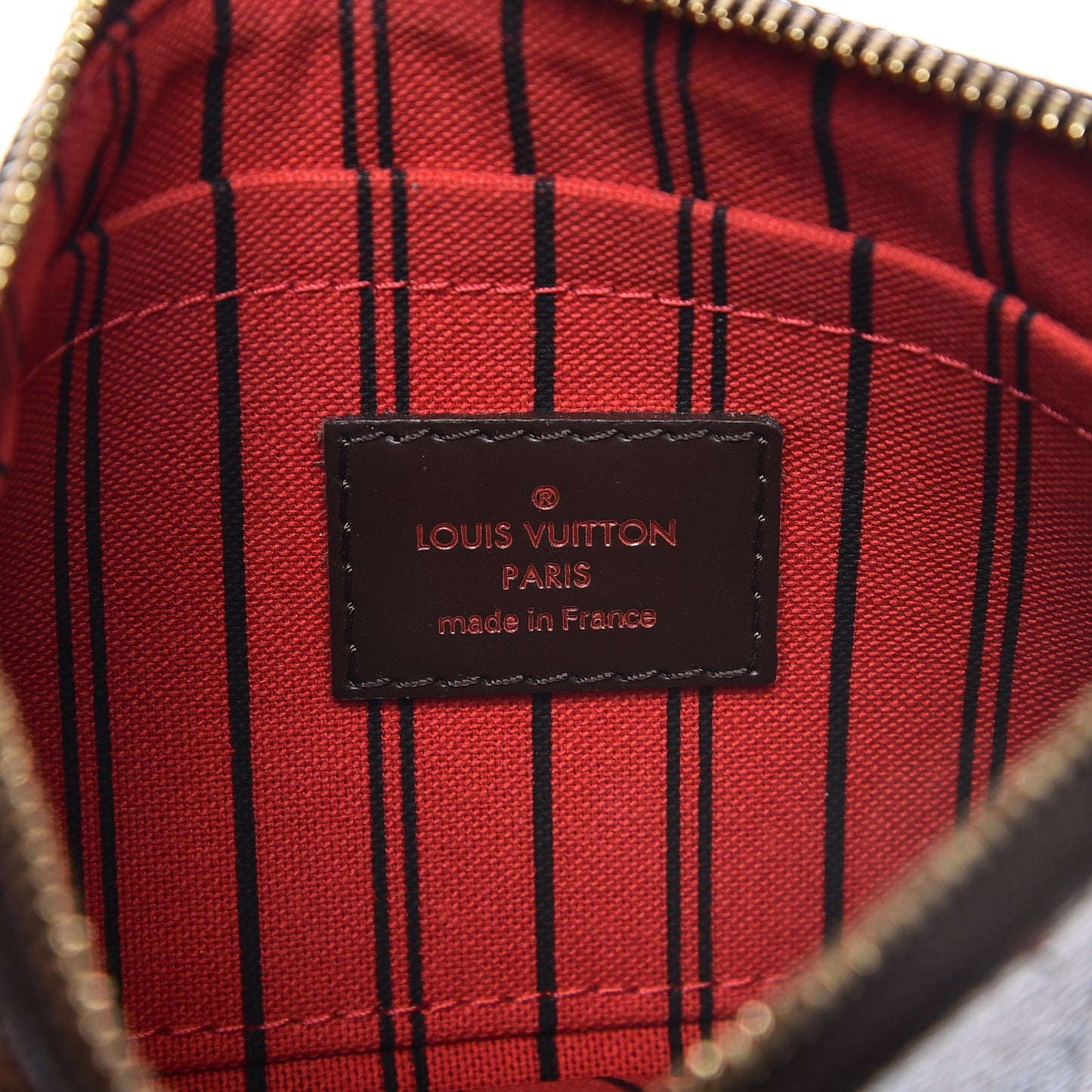 Damier Ebene Neverfull PM Pochette