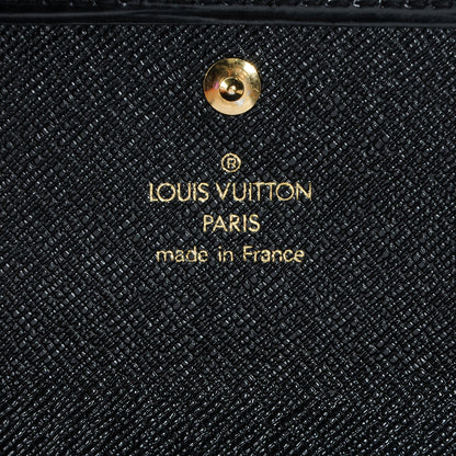 Louis Vuitton Epi Sarah Wallet Black 6 of 6