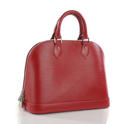 Louis Vuitton Epi Alma PM Carmine 3 of 8