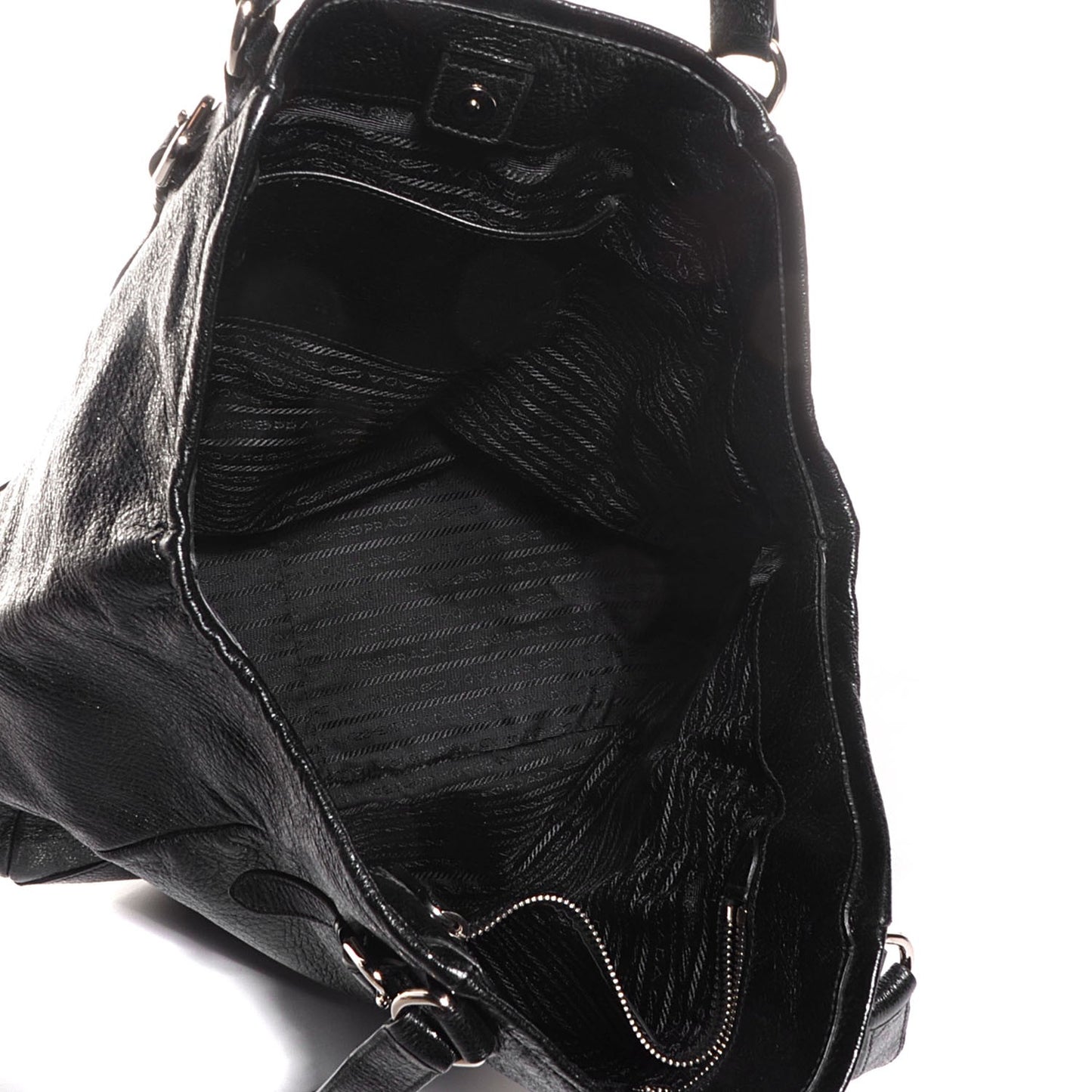 Cervo Lux Tote Nero Black