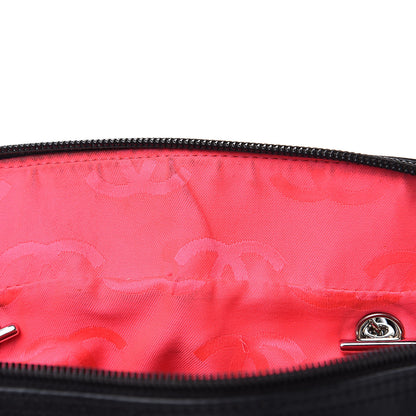Chanel Calfskin Quilted Large Cambon Bowler Black White 14 of 16