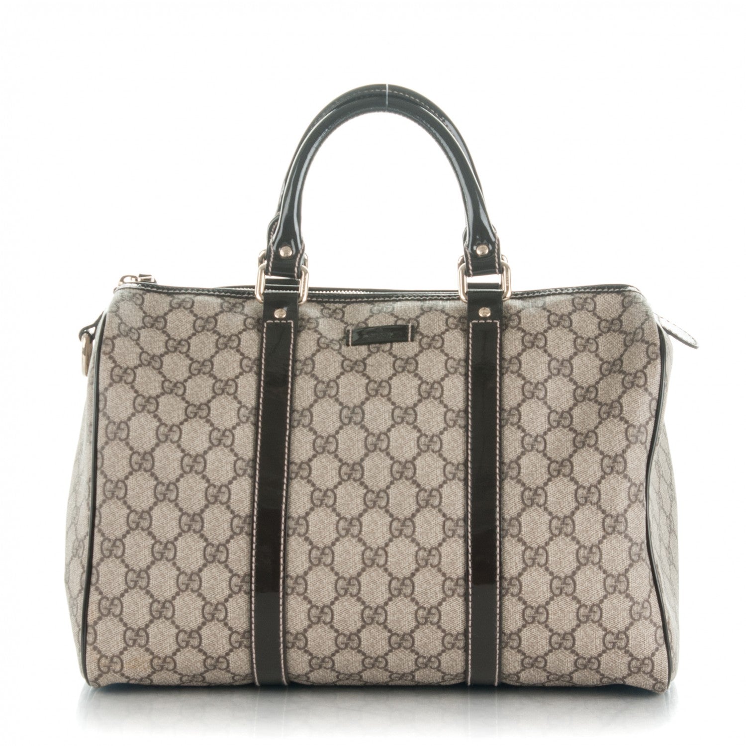 Gucci GG Plus Monogram Medium Joy Boston Dark Brown 1 of 7