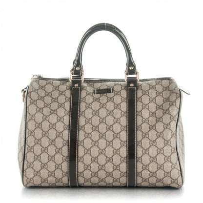 Gucci GG Plus Monogram Medium Joy Boston Dark Brown 1 of 7
